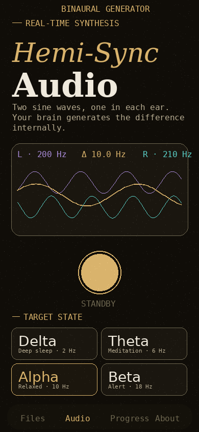 Audio generator